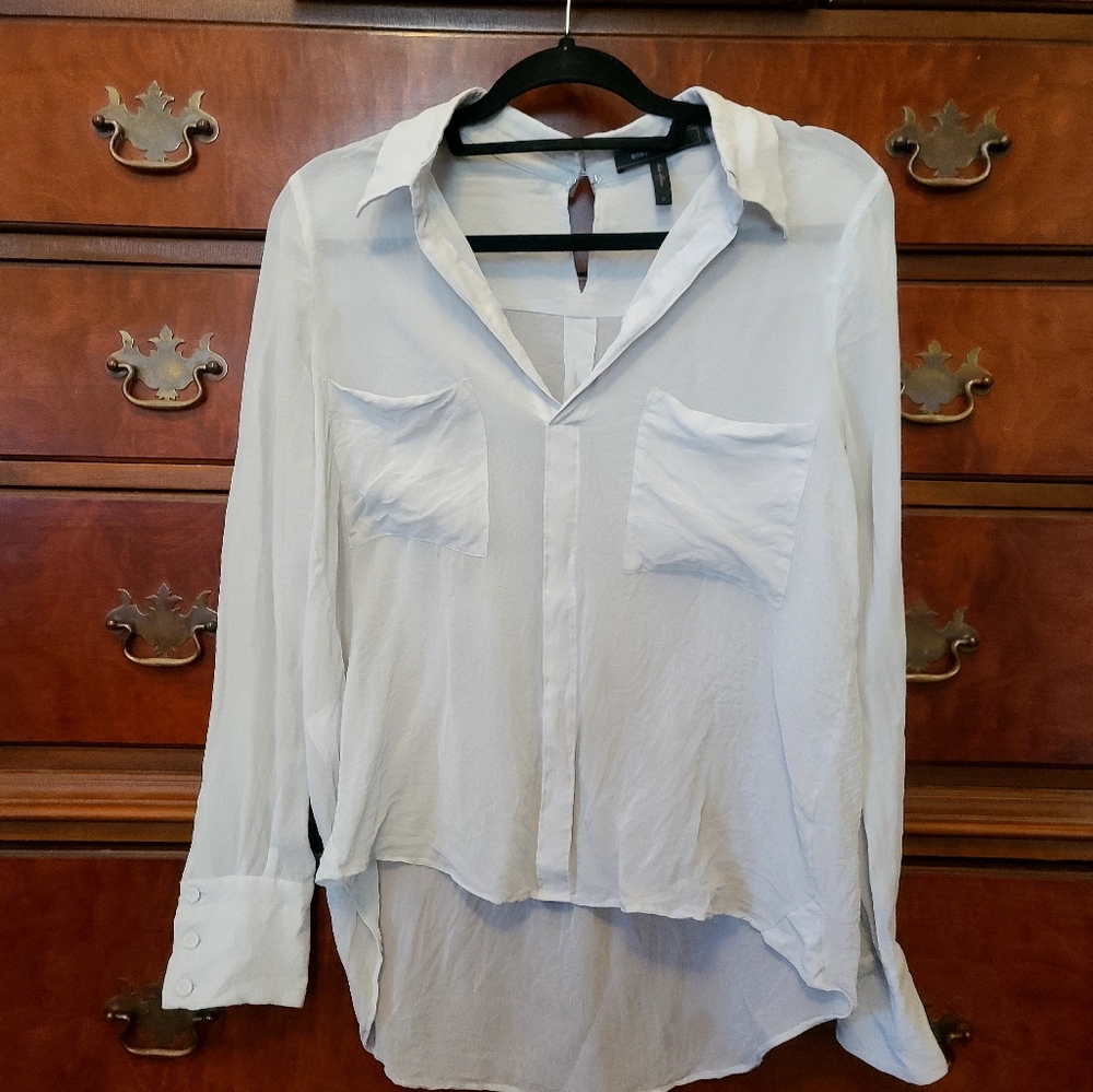 Bcbg silk shirt